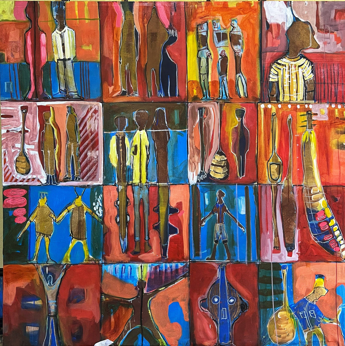 On paintings — why I paint alongside the steel